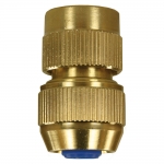 Premium Schlauchkupplung Universal, 3/4" / 16-19 mm, Messing