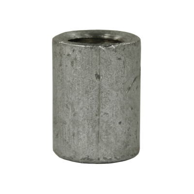 Hochdruck-Muffe, 1/4" IG - 1/4" IG, Stahl verzinkt, rund